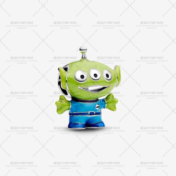 Pandora Disney Pixar Toy Story Alien Charm - Picture 1 of 5